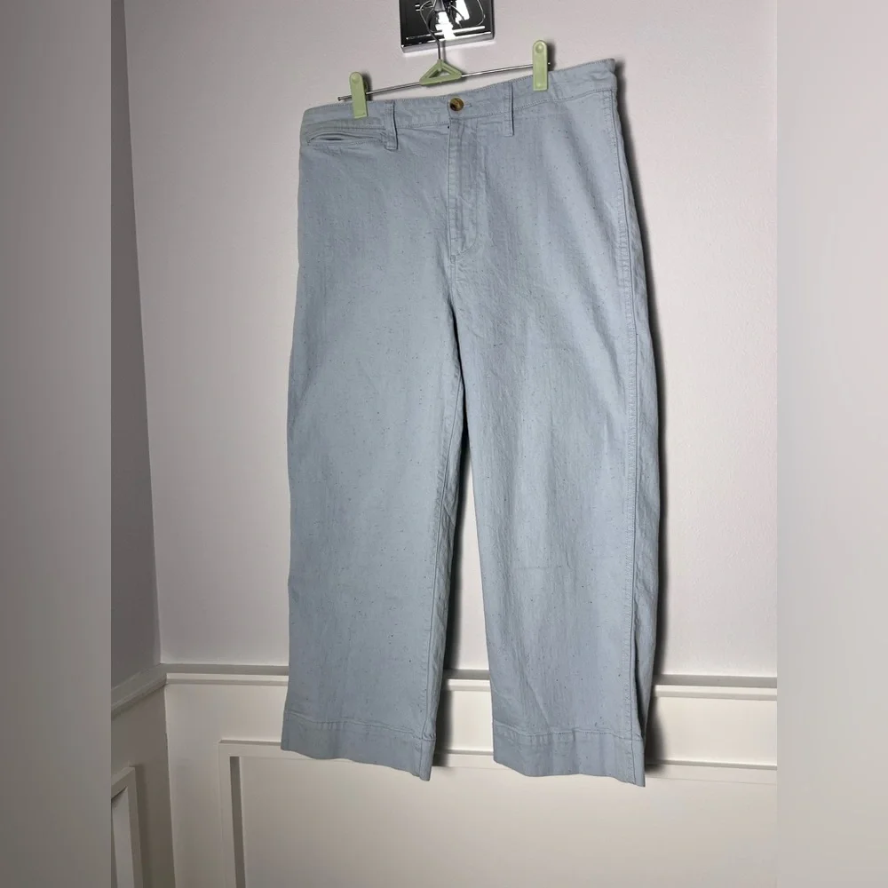 Madewell Light Gray Flare Jeans - Picture 5 of 13
